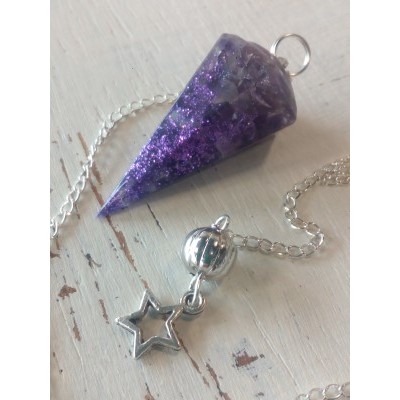 Orgonite Pendel Amethyst Orgonite Pendel Amethyst